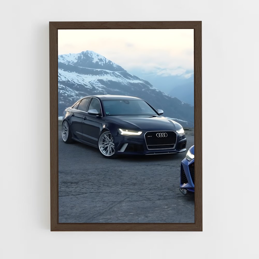 ap-rs6 c7-3 cadre Bois foncé