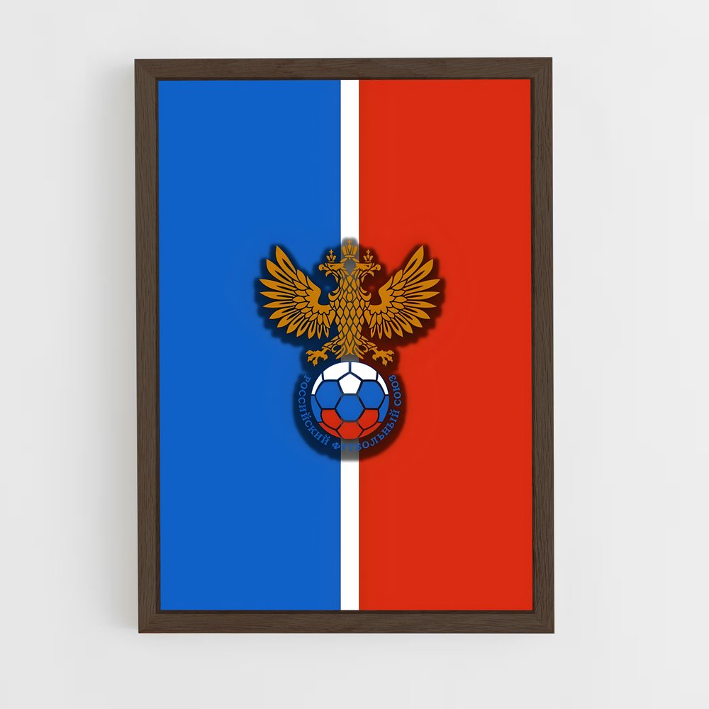 ap-russia national football team-2 cadre Bois foncé
