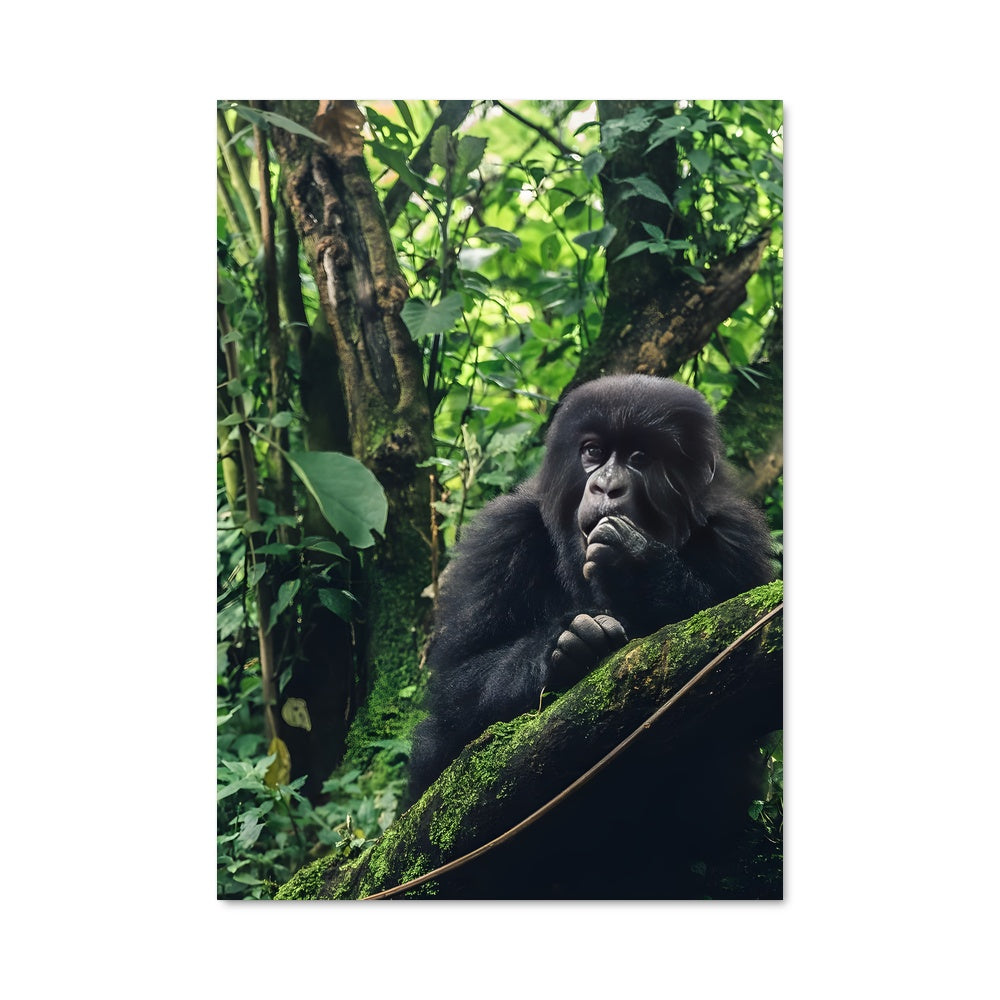 Poster Gorille des Montagnes