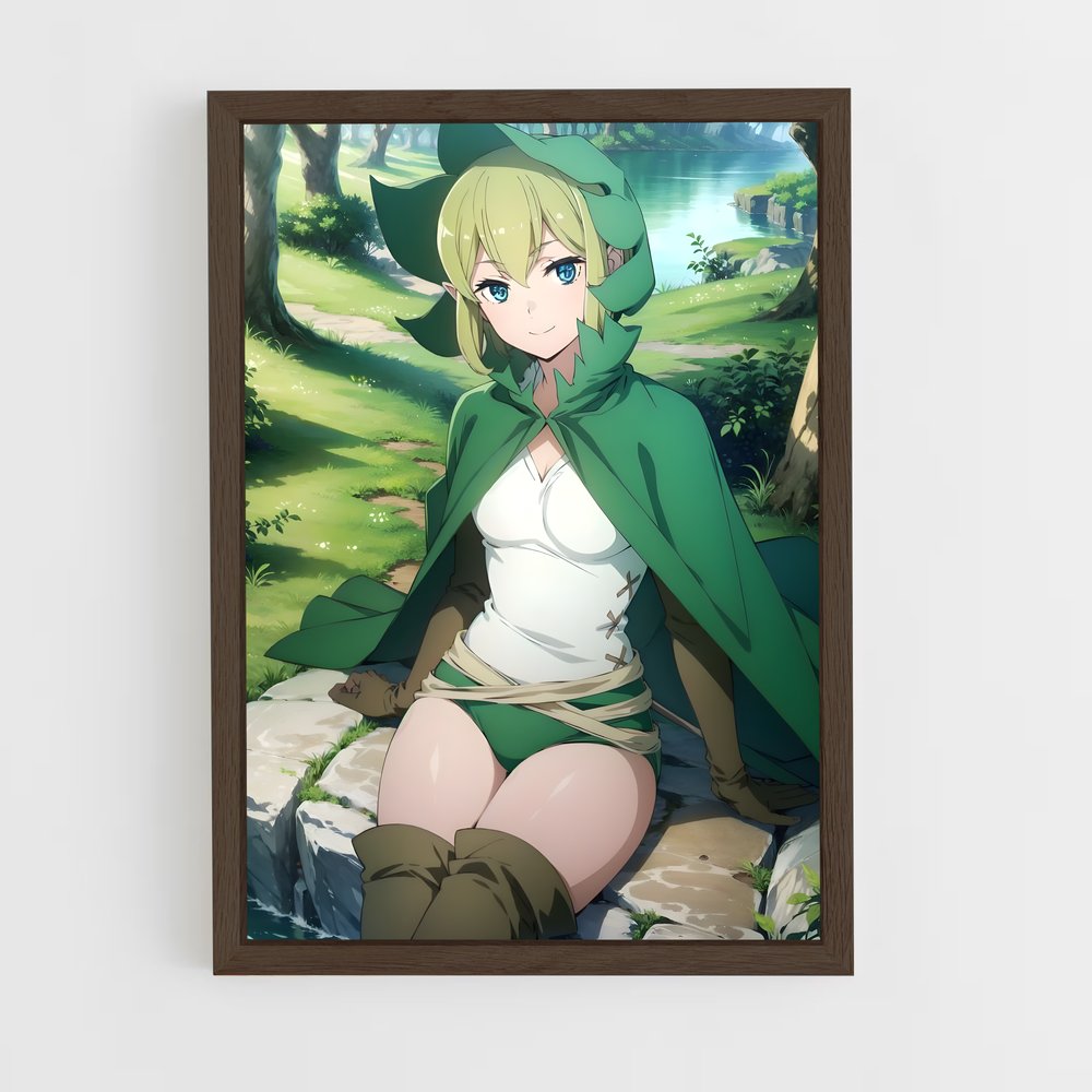 ap-ryu lion-1 cadre Bois foncé