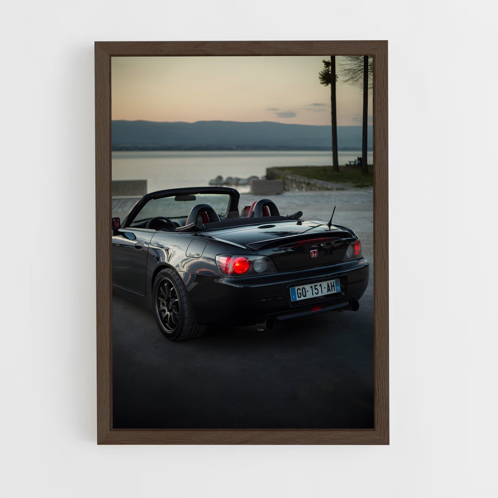 ap-s2000-1 cadre Bois foncé