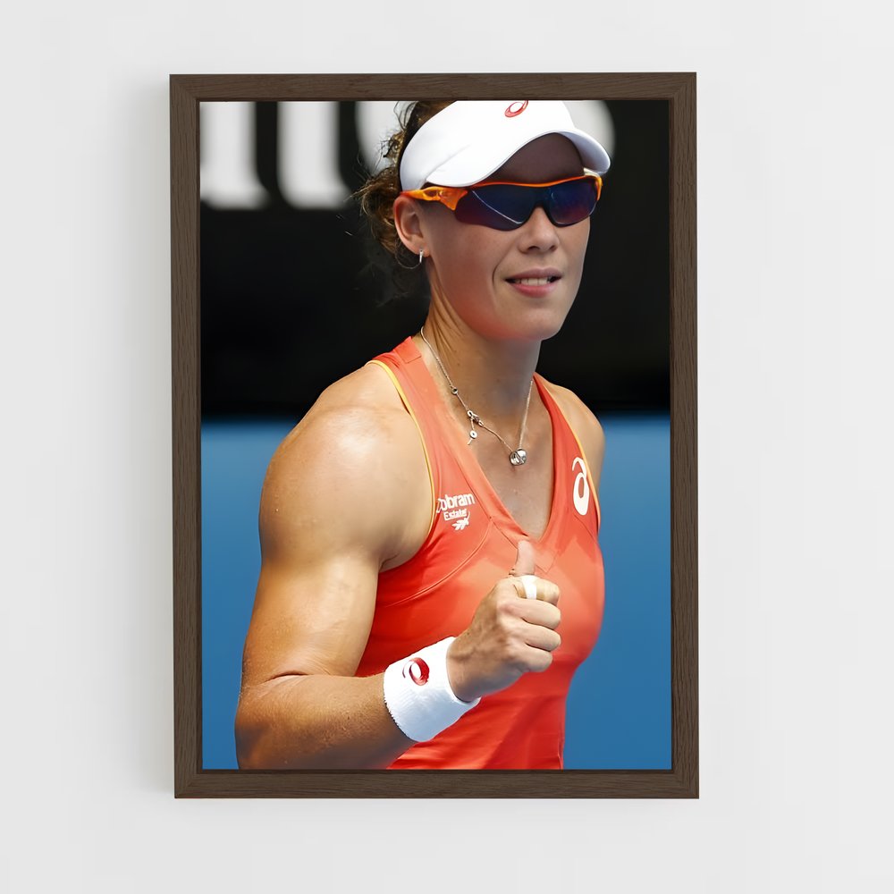 ap-samantha stosur-4 cadre Bois foncé