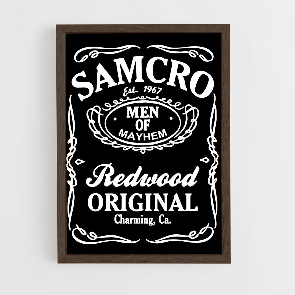 ap-samcro logo-2 cadre Bois foncé