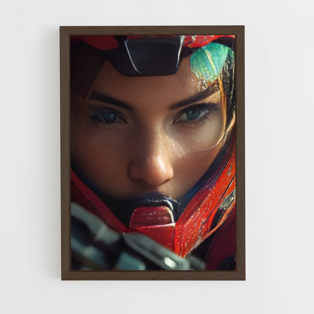 ap-samus aran-6 cadre Bois foncé