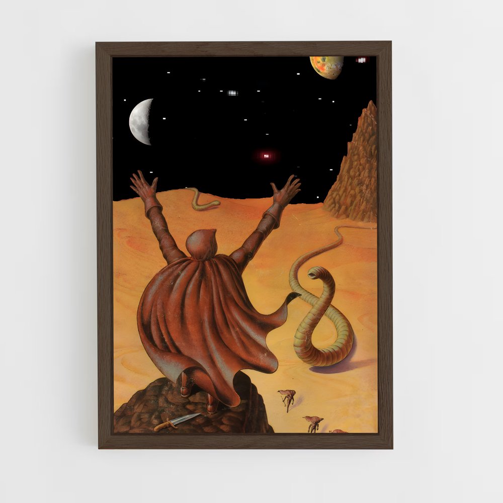 ap-sandworm-6 cadre Bois foncé
