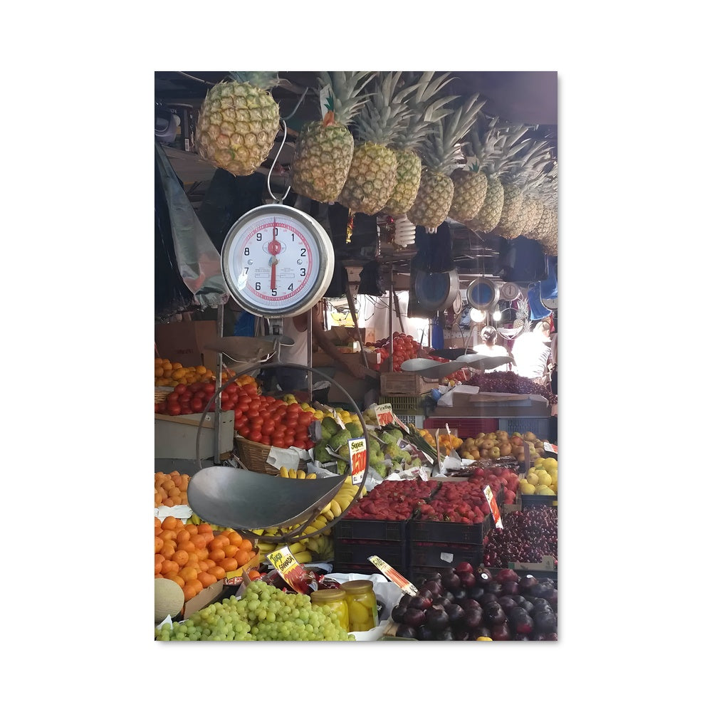 Poster Fruits de Santiago