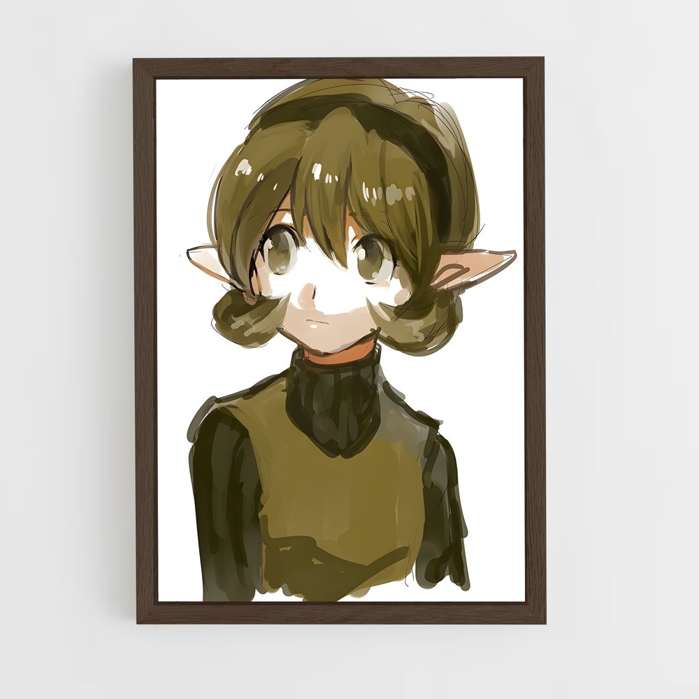 ap-saria-4 cadre Bois foncé