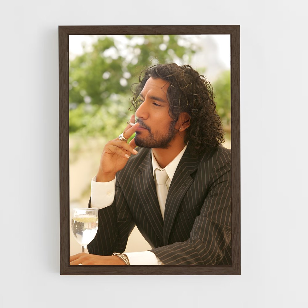 ap-sayid jarrah-1 cadre Bois foncé