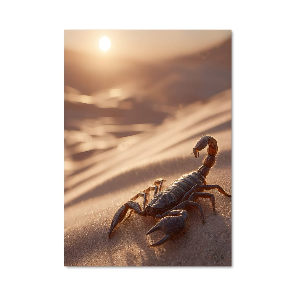 Poster Scorpion des Sables