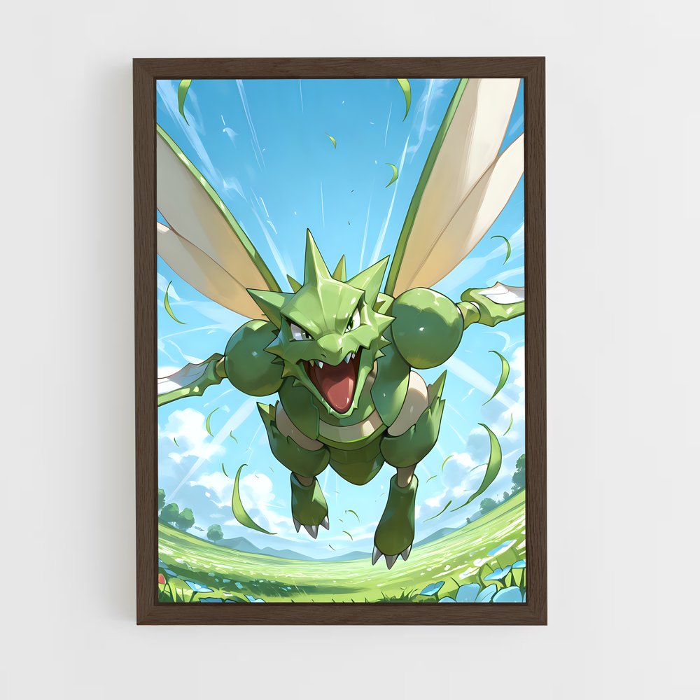 ap-scyther-1 cadre Bois foncé