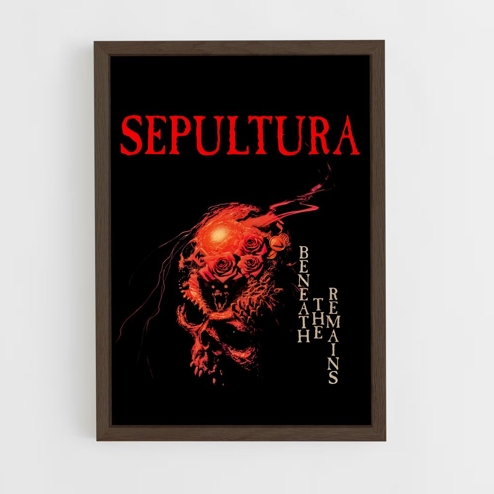 ap-sepultura-3 cadre Bois foncé