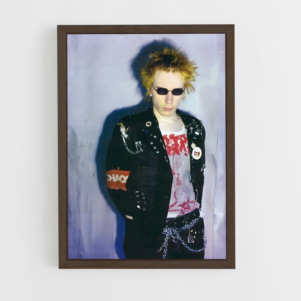 ap-sex pistols-1 cadre Bois foncé
