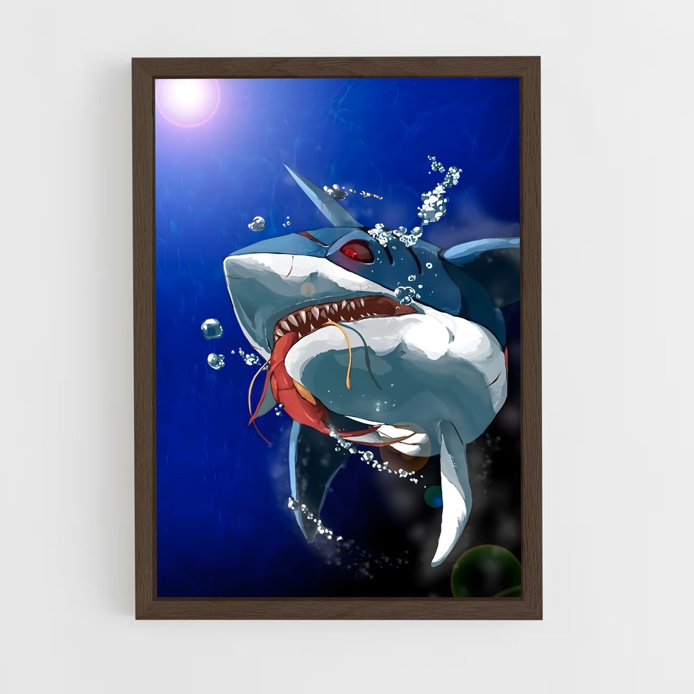 ap-sharpedo-1 cadre Bois foncé