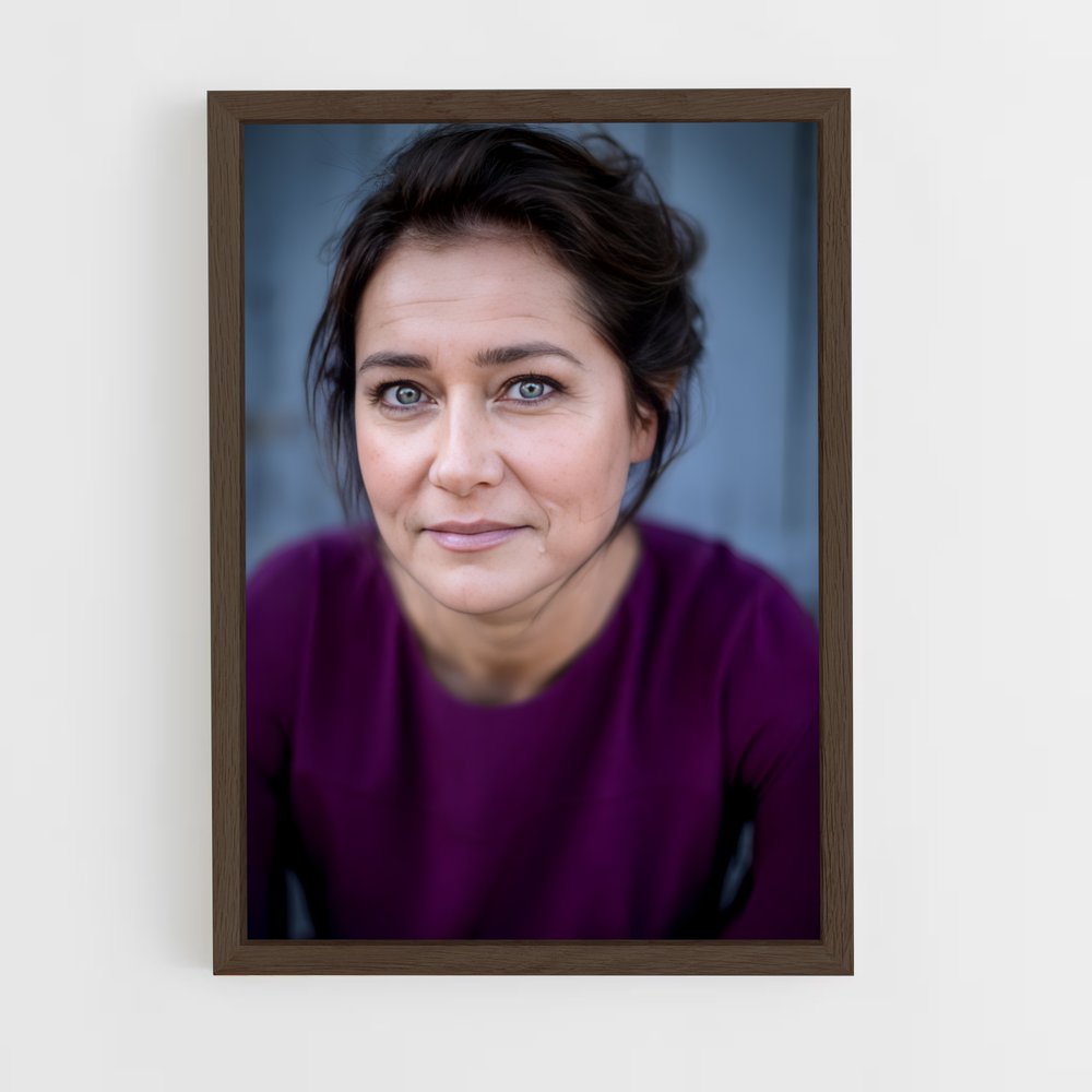 ap-sidse babett knudsen-9 cadre Bois foncé