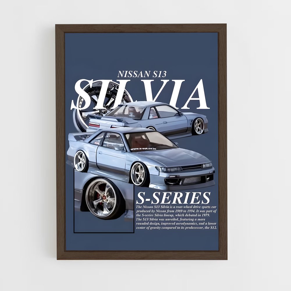 ap-silvia s13-6 cadre Bois foncé