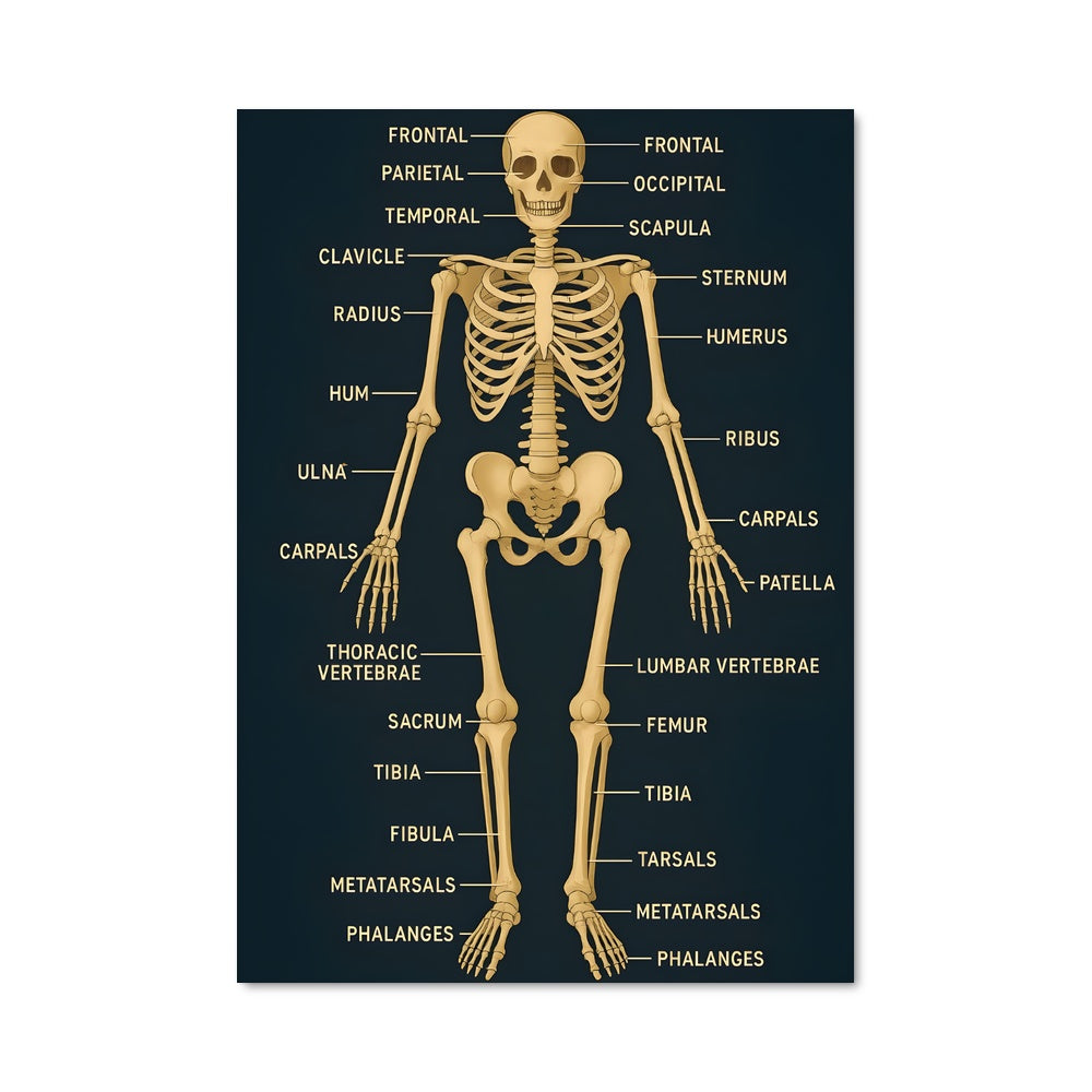 Poster Skeleton 17829