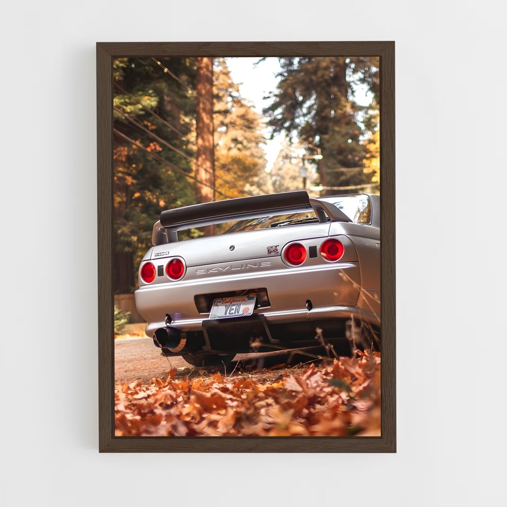ap-skyline gt-r r32-1 cadre Bois foncé