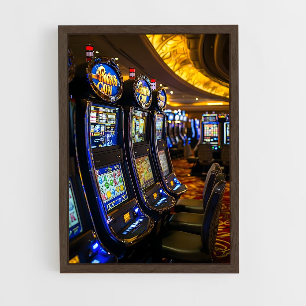 ap-slot machines-1 cadre Bois foncé