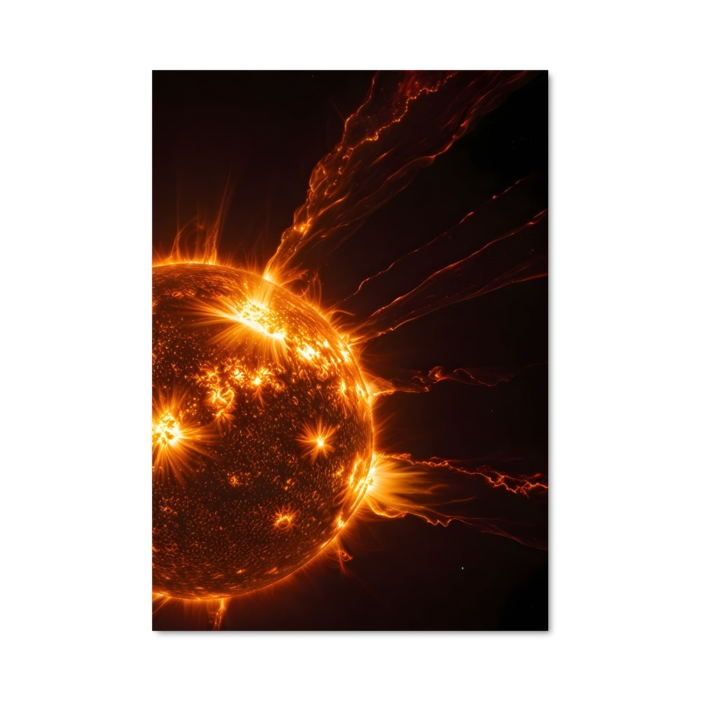 Poster Flamme Solaire