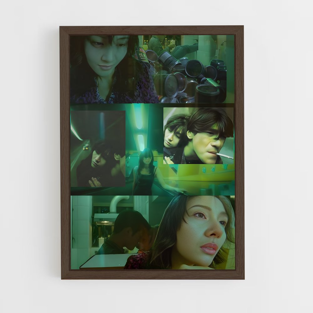 ap-sp wong-2 cadre Bois foncé