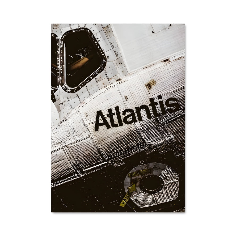 Poster Atlantis en Vol
