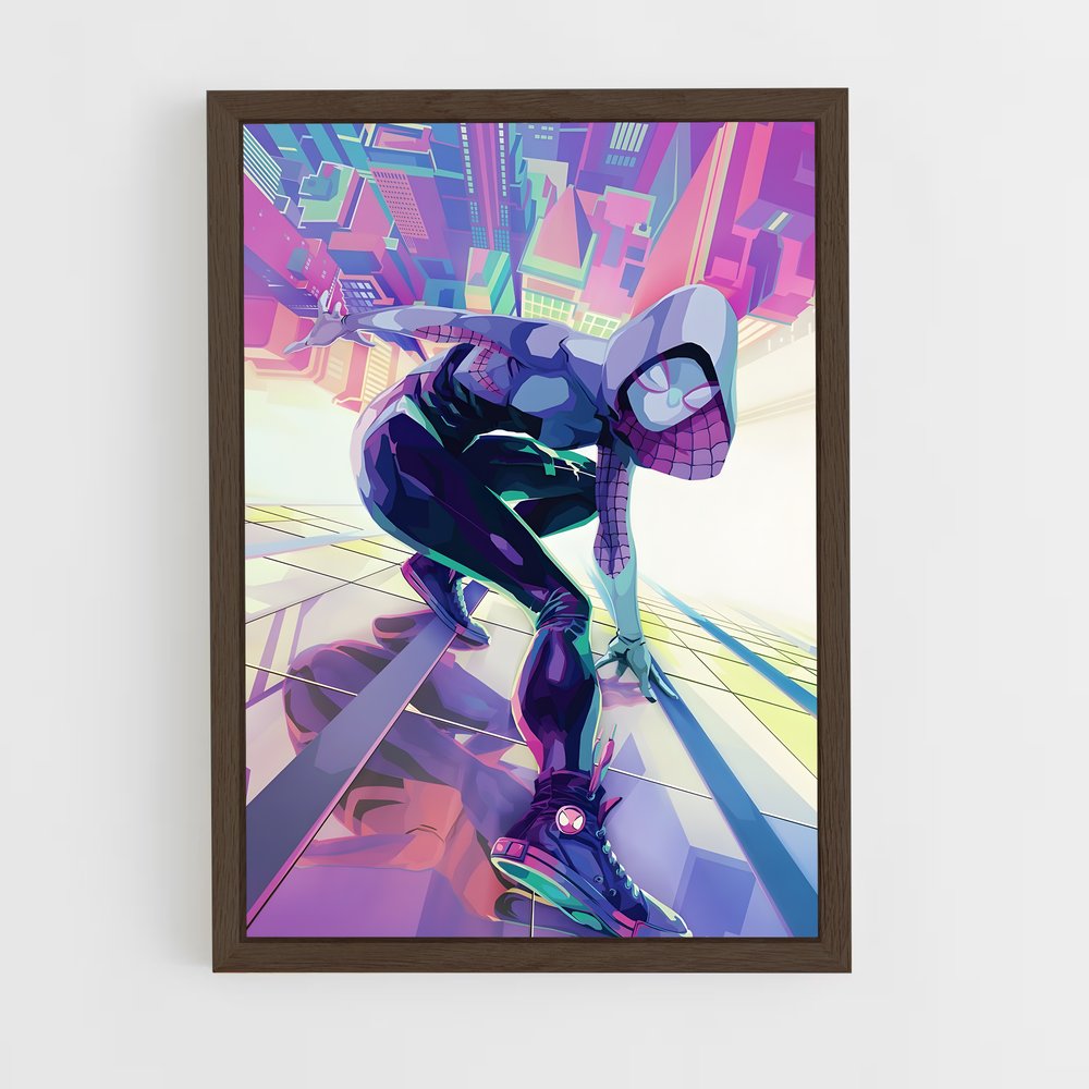 ap-spider gwen-11 cadre Bois foncé