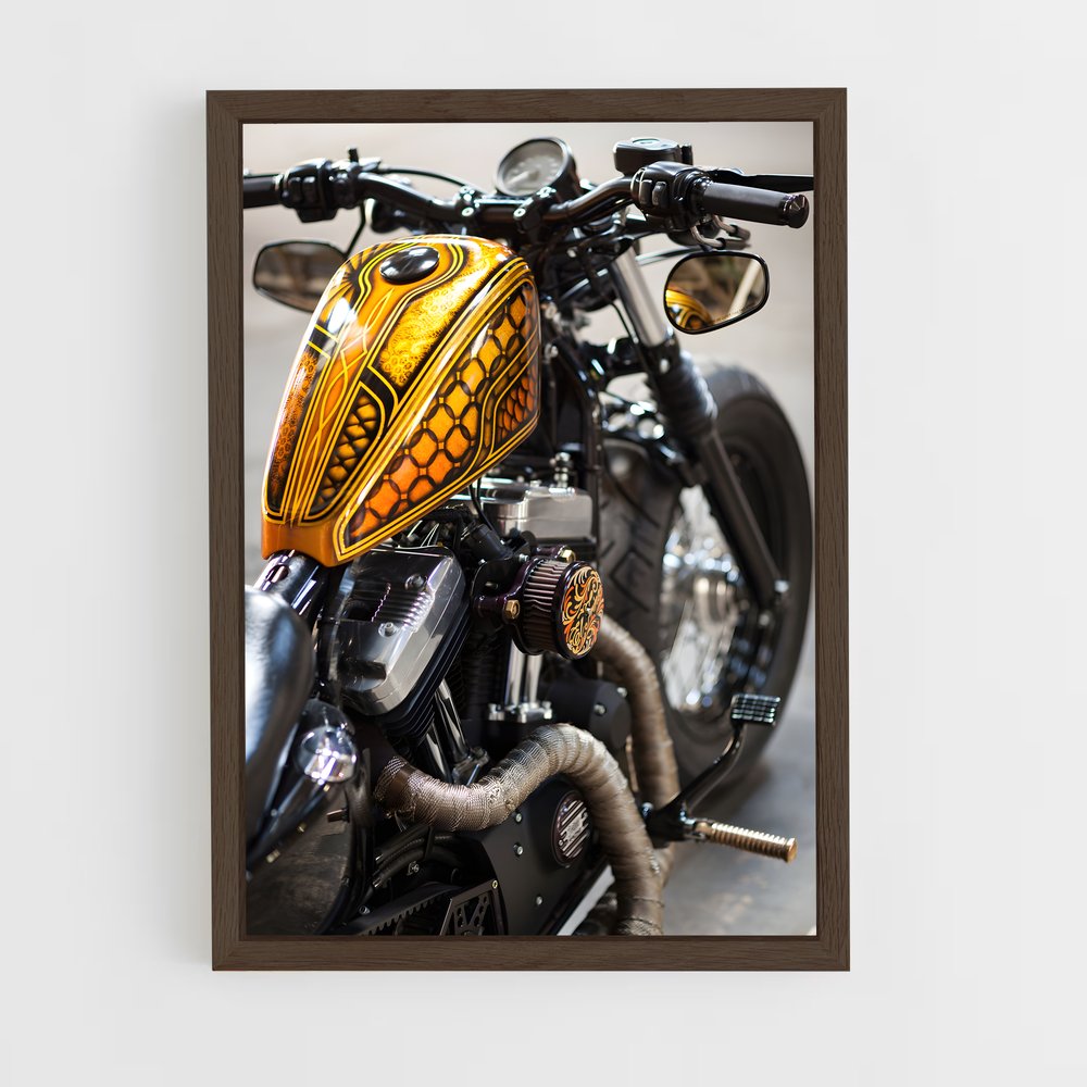 ap-sportster-3 cadre Bois foncé
