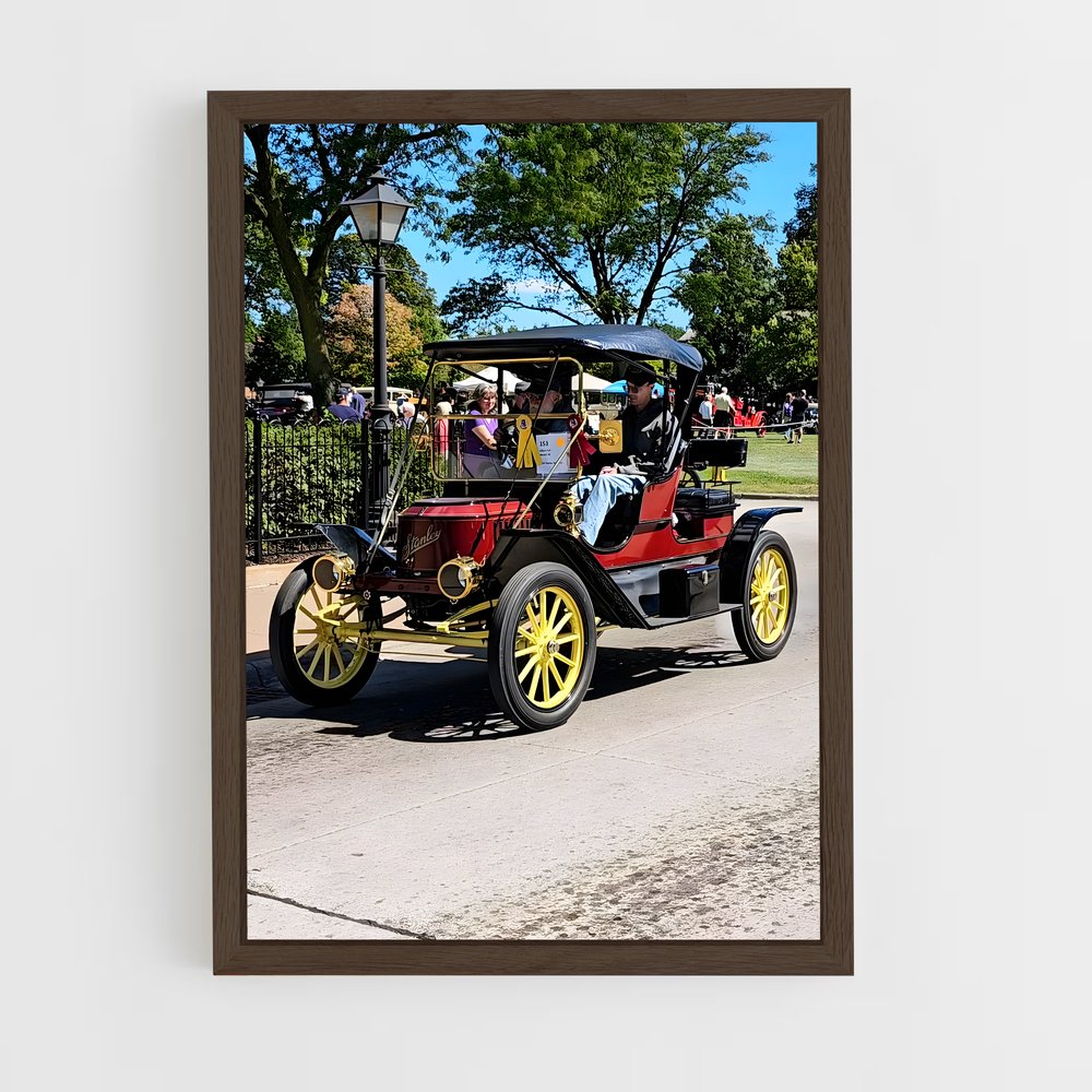 ap-stanley steamer-1 cadre Bois foncé