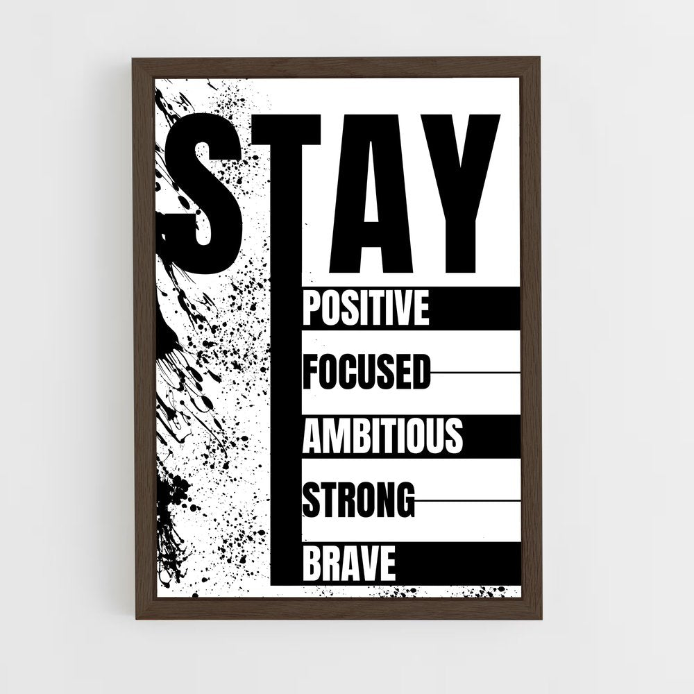 ap-stay ambitious-1 cadre Bois foncé