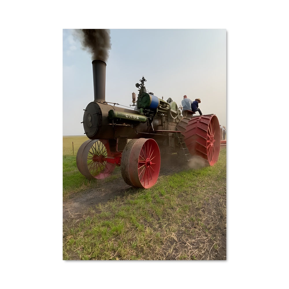Poster L'Ancien Traîneau à Vapeur