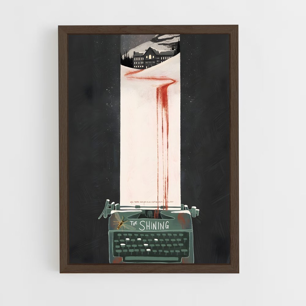 ap-stephen king-3 cadre Bois foncé