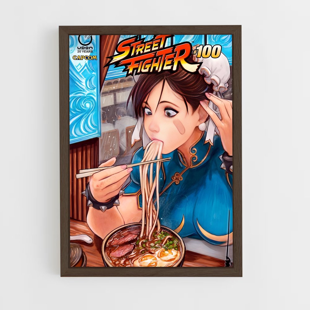 ap-street fighter-4 cadre Bois foncé