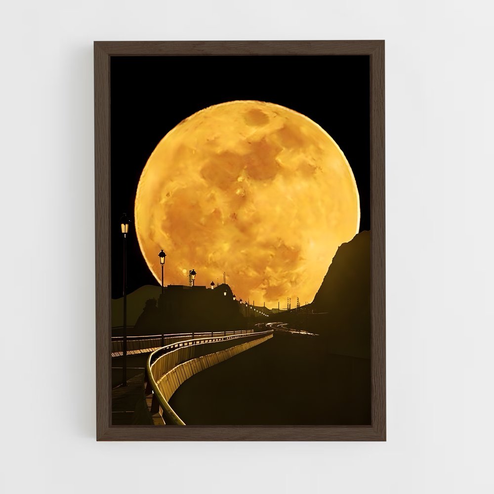 ap-supermoon-4 cadre Bois foncé