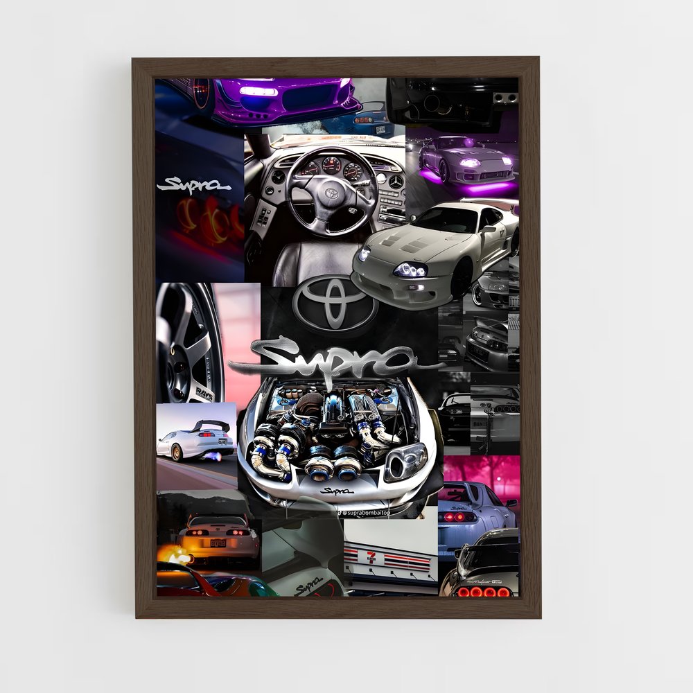 ap-supra mk4-6 cadre Bois foncé