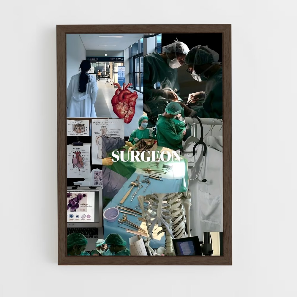 ap-surgeon-9 cadre Bois foncé