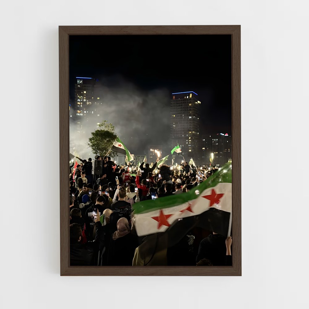 ap-syria-2 cadre Bois foncé