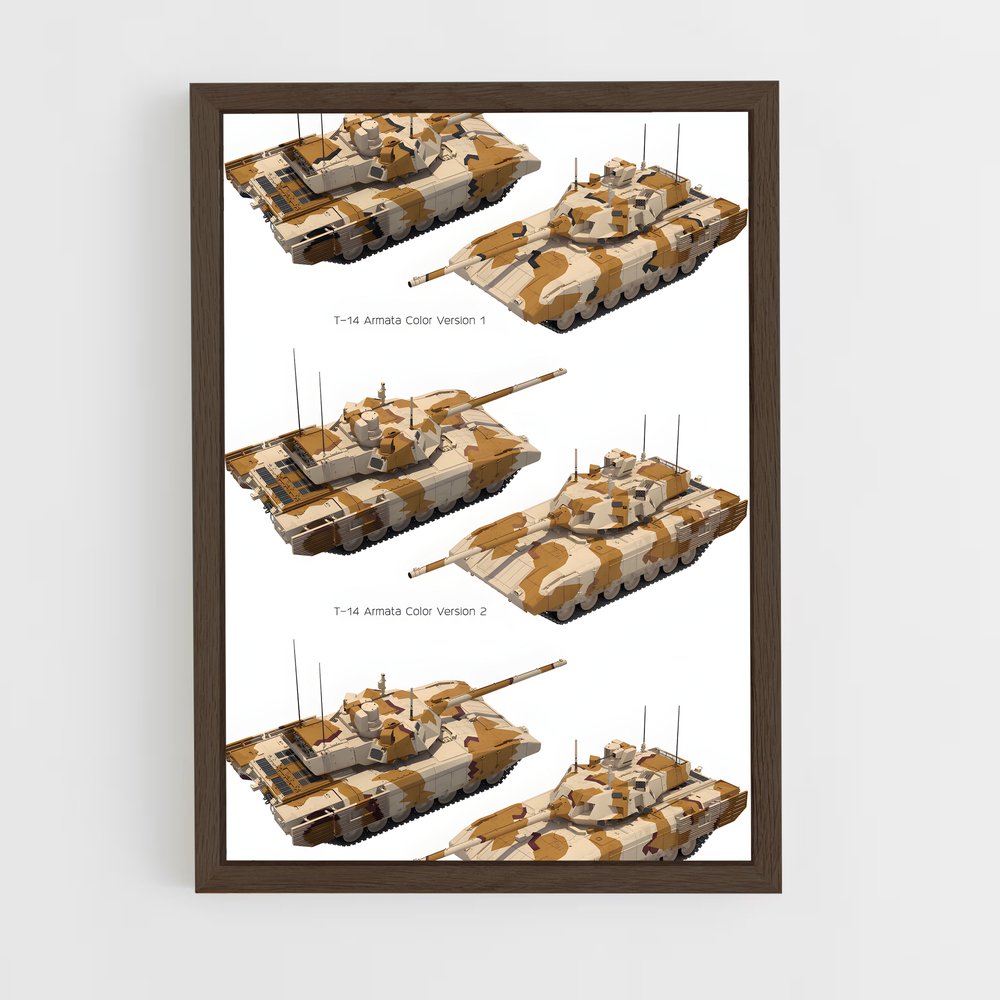 ap-t-14 armata-1 cadre Bois foncé