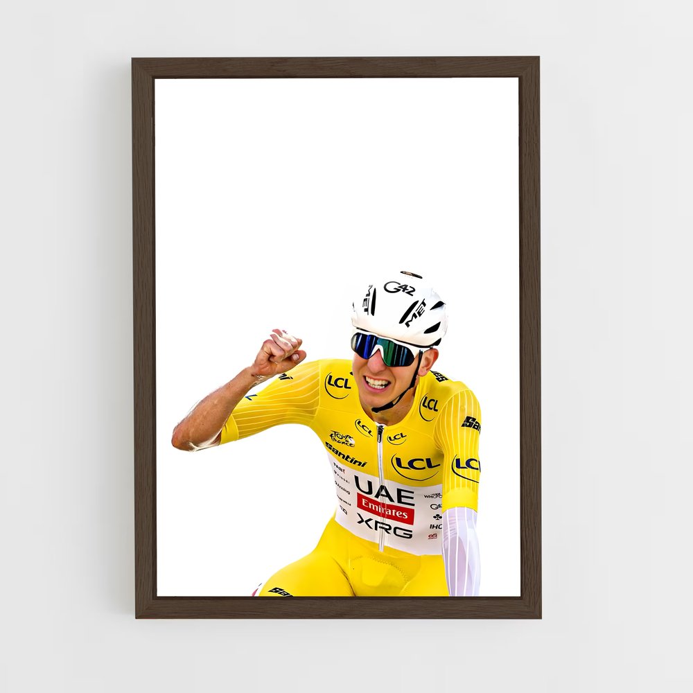 ap-tadej pogacar-9 cadre Bois foncé