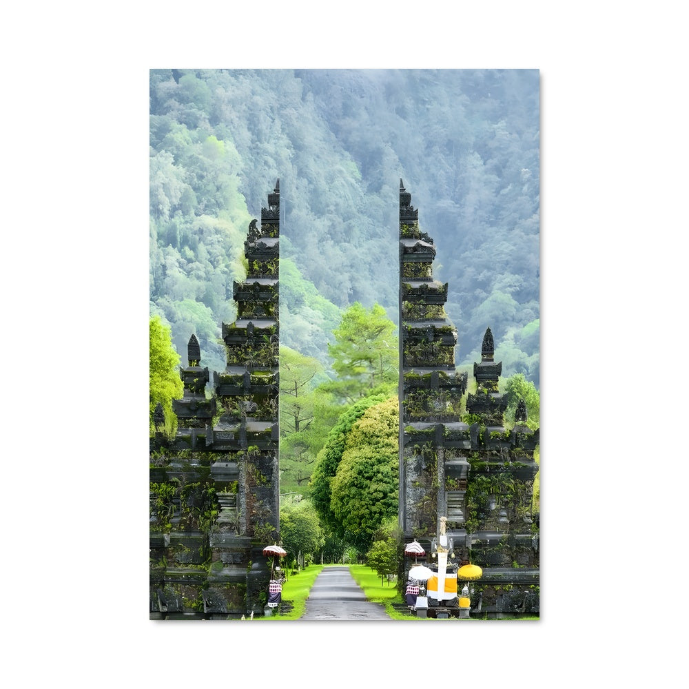 Poster Portail de Tanah Lot