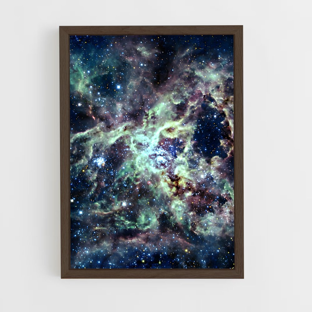 ap-tarantula nebula-3 cadre Bois foncé