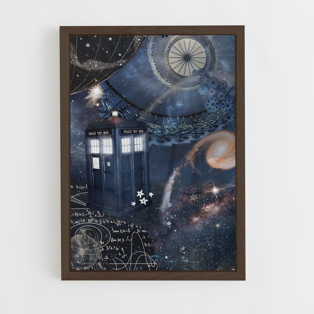 ap-tardis-3 cadre Bois foncé