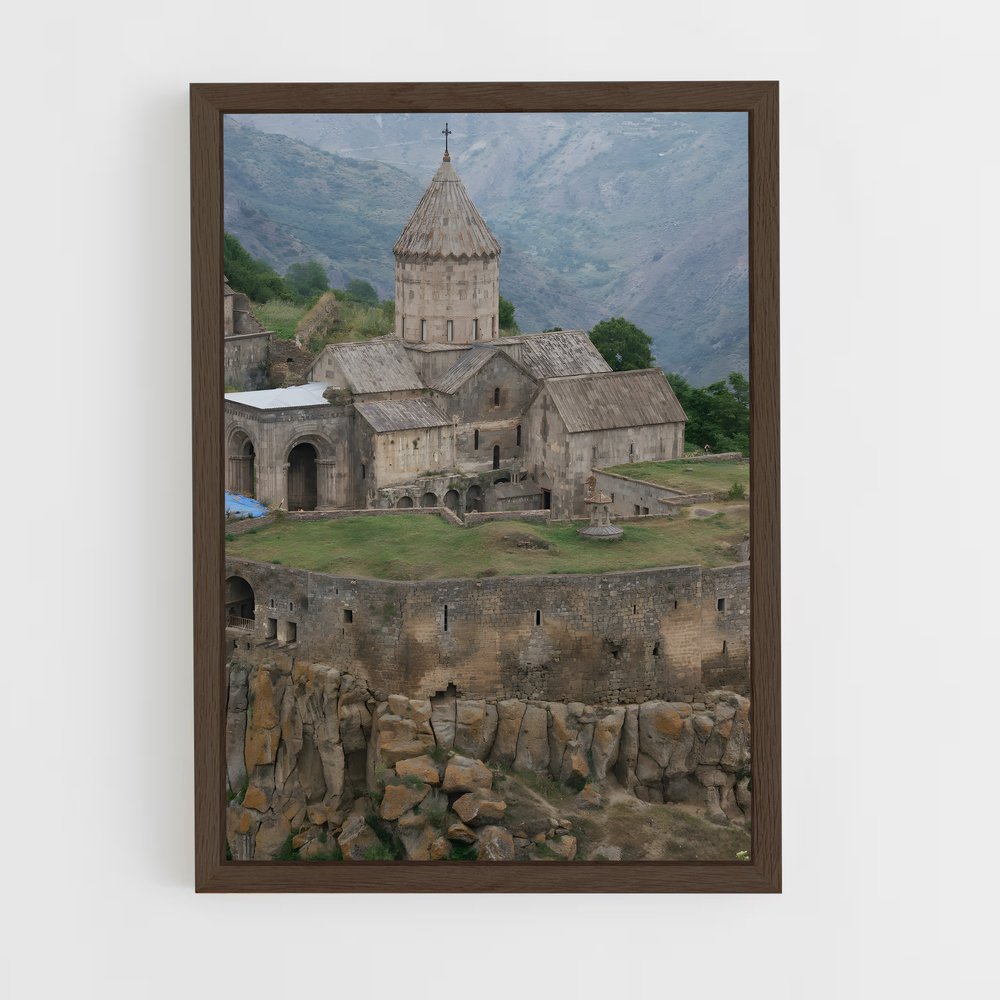 ap-tatev monastery-2 cadre Bois foncé
