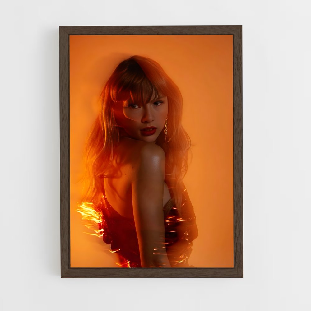 ap-taylor swift-10 cadre Bois foncé