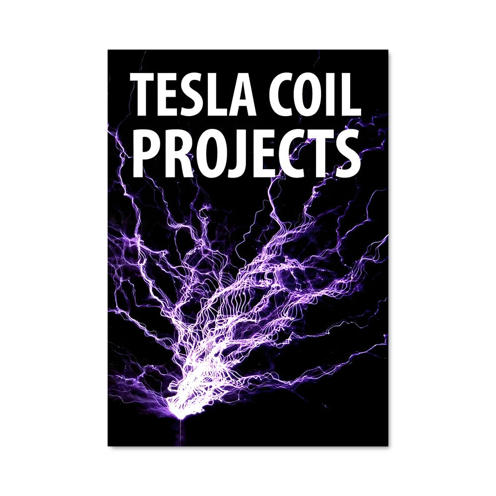 Poster Éclairs de Tesla