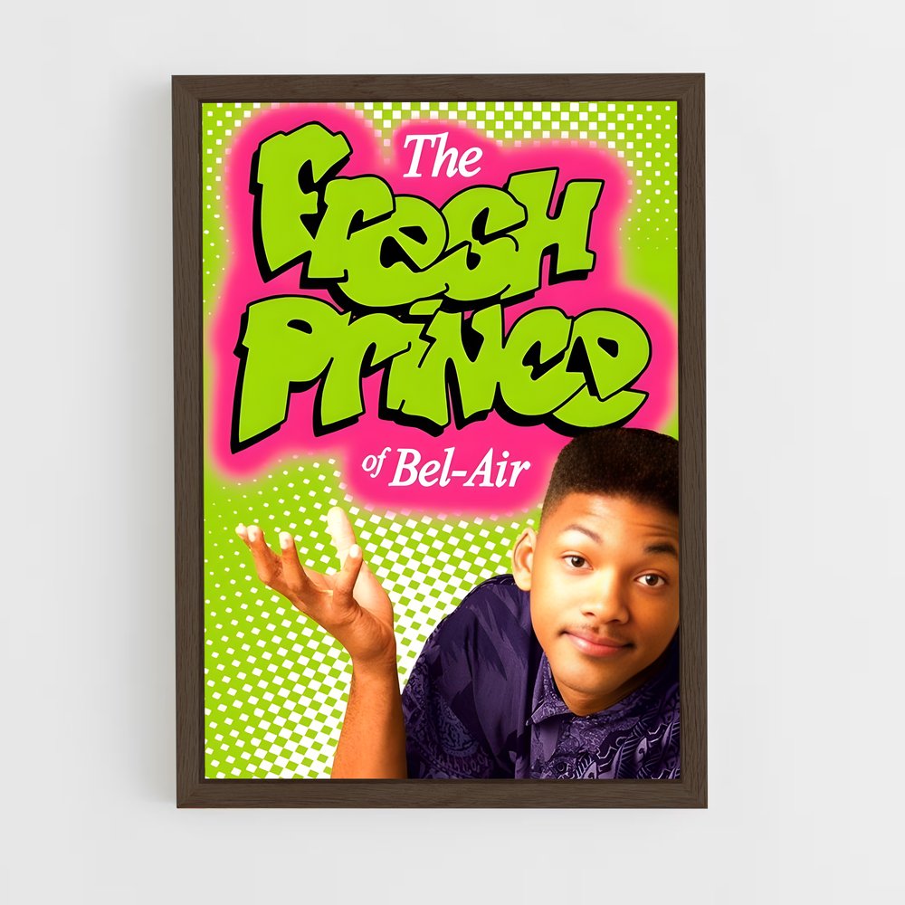 ap-the fresh prince of bel air-2 cadre Bois foncé