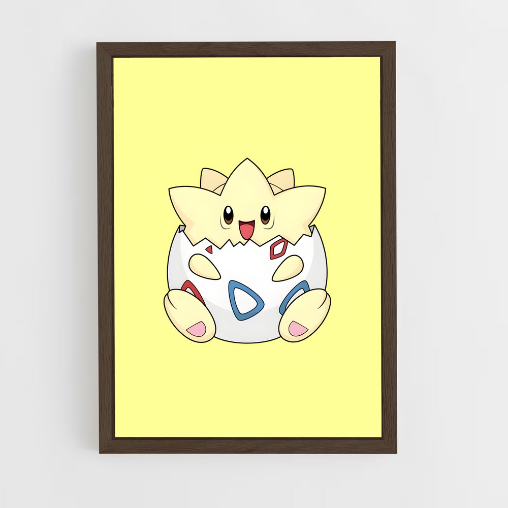 ap-togepi-2 cadre Bois foncé