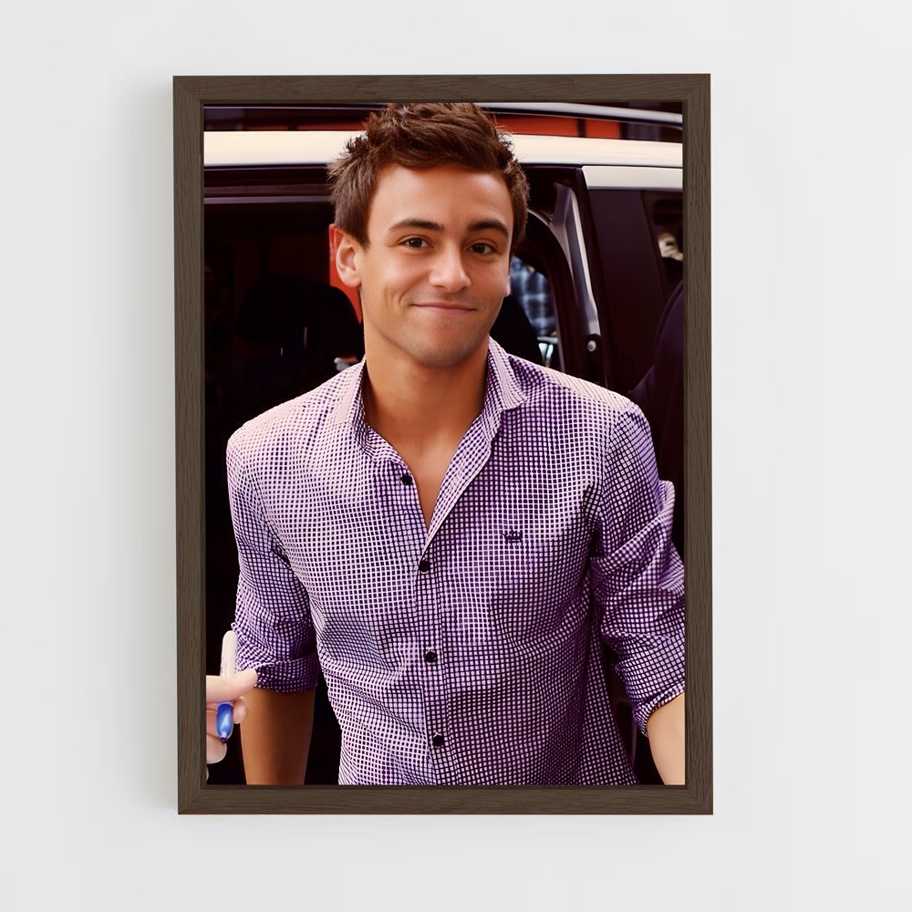ap-tom daley-1 cadre Bois foncé