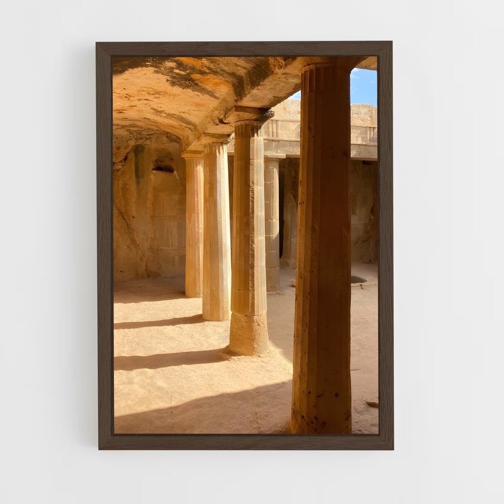 ap-tombs of kings-1 cadre Bois foncé