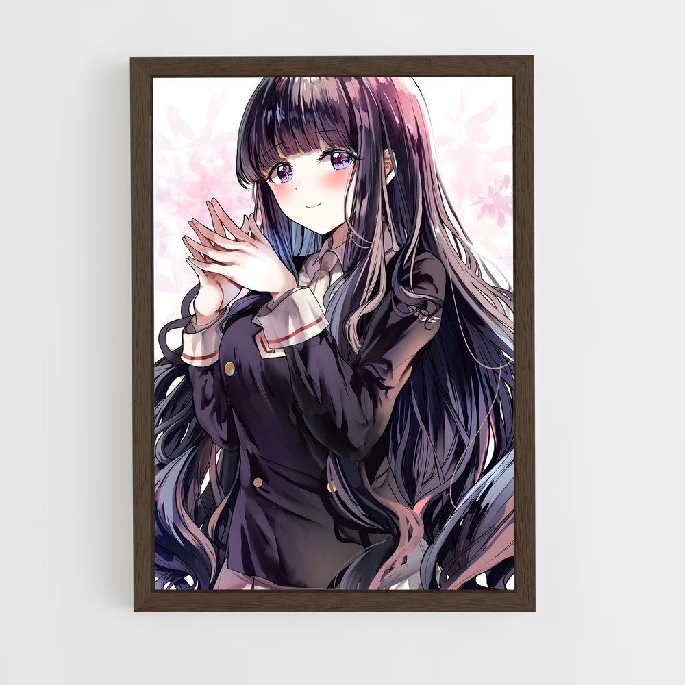 ap-tomoyo daidouji-7 cadre Bois foncé