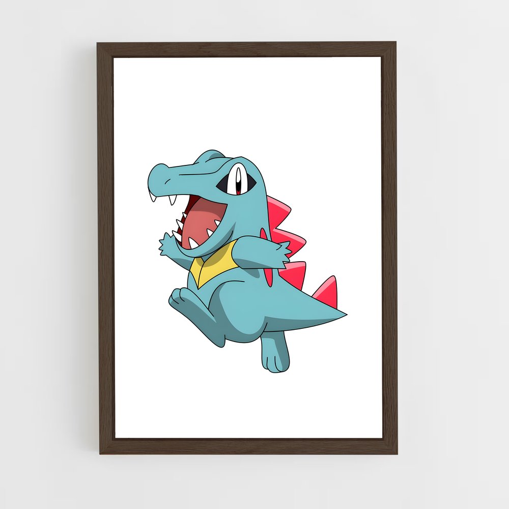 ap-totodile-5 cadre Bois foncé